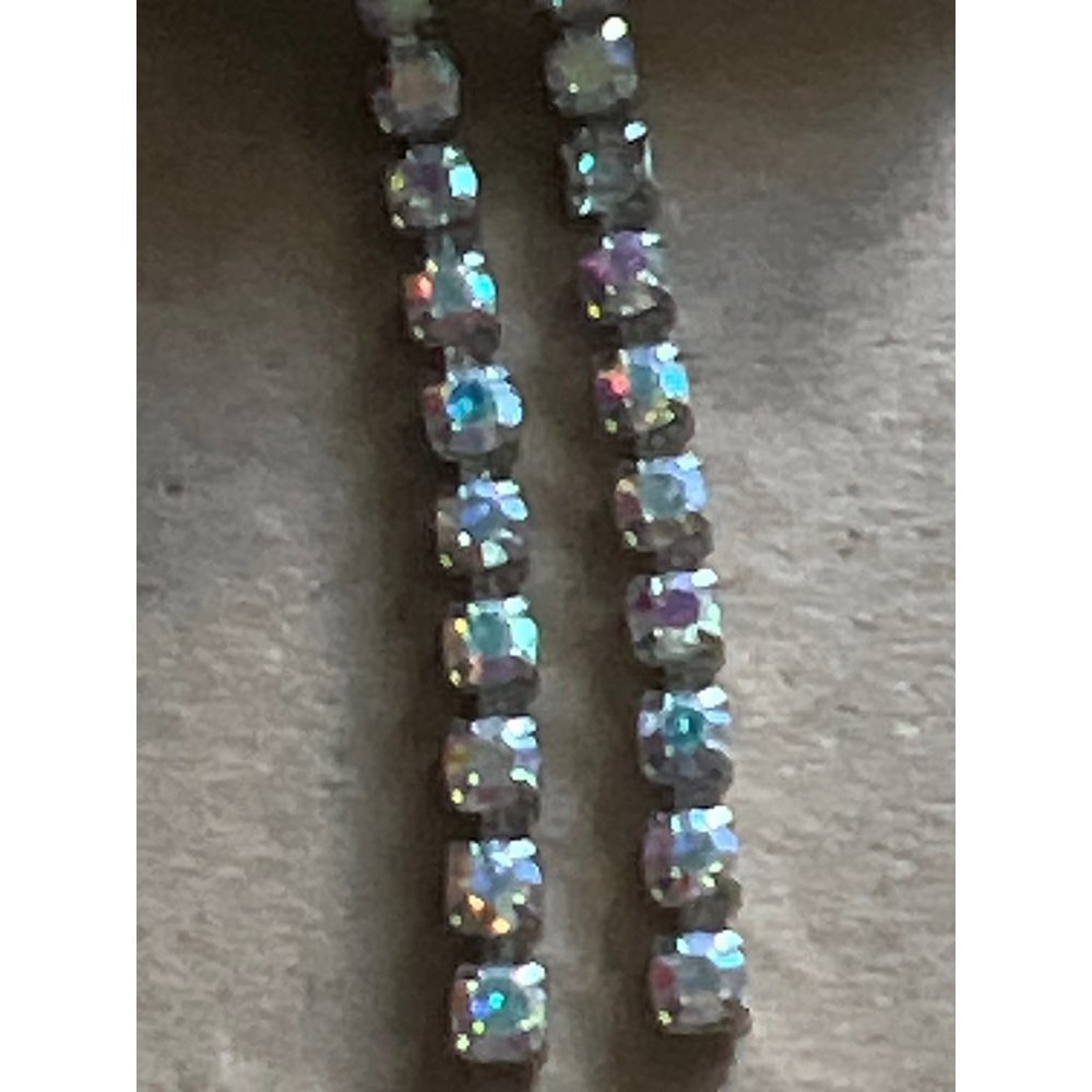 Paparazzi Rhinestone Dangle Earrings - Picture 3 of 5